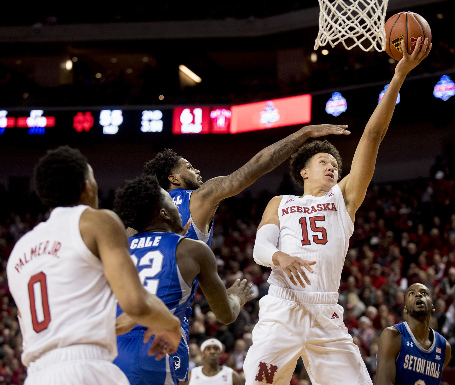 Nebraska men's hoops vs. Seton Hall, 11/14